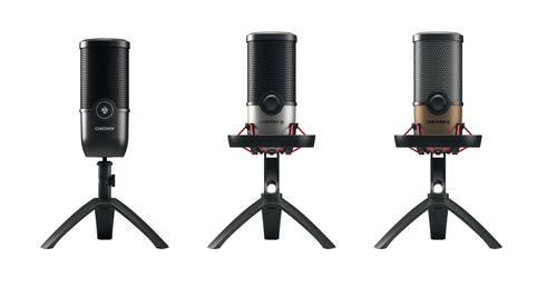 Cherry UM 9.0 PRO RGB - Mikrofon - Schwarz. Bronze Cherry