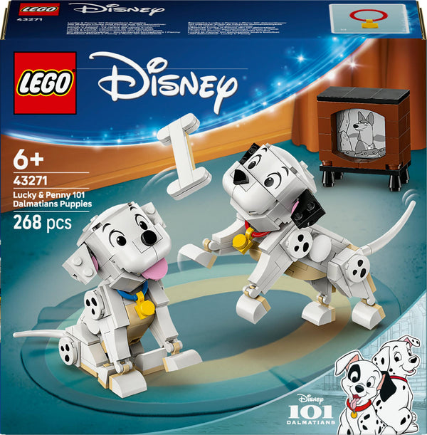 LEGO 43271 Disney Classic Valparna Lucky och Penny från 101 Dalmatiner
