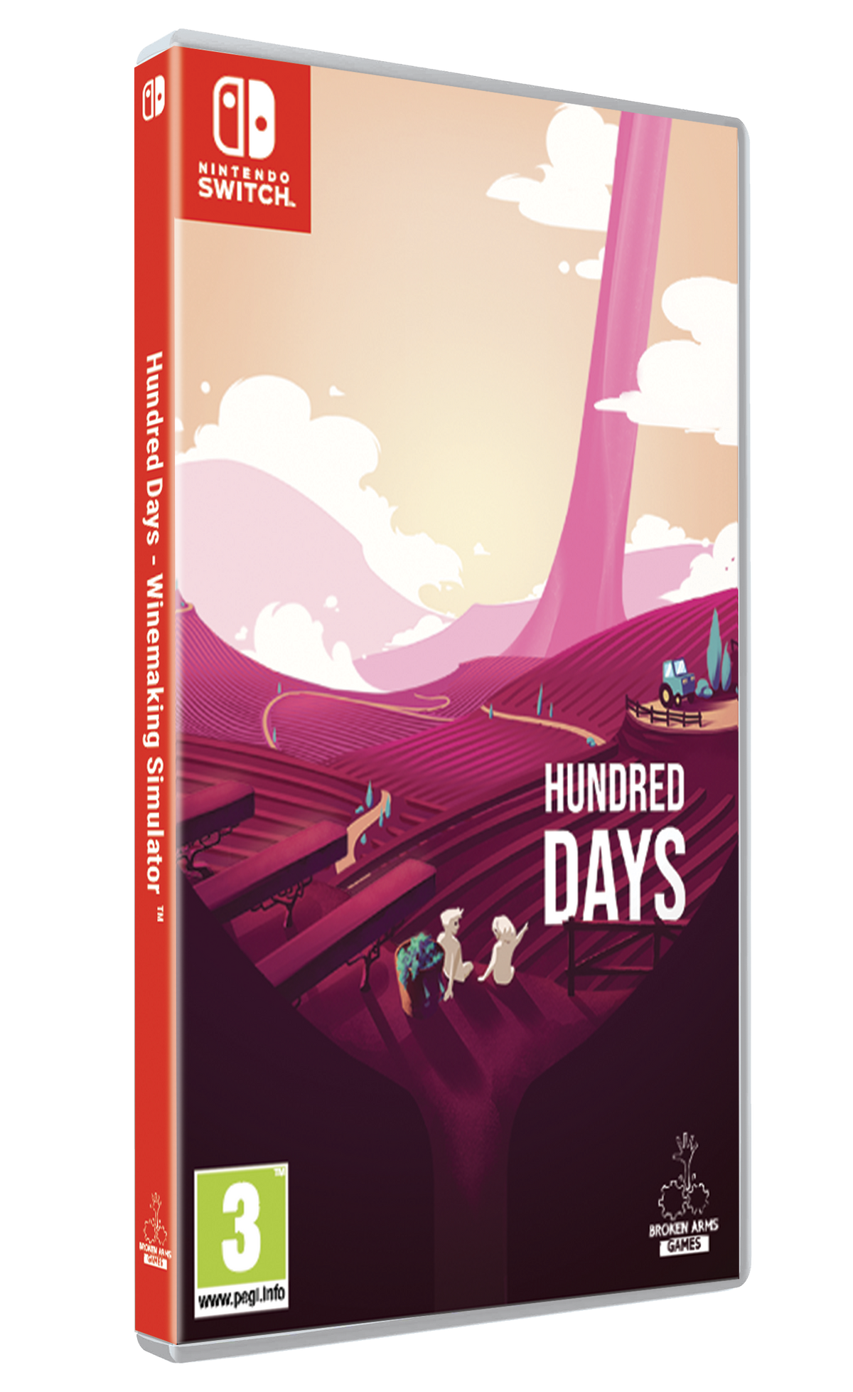 Hundred Days – Wine Making Simulator – Nintendo Switch – spilomslag