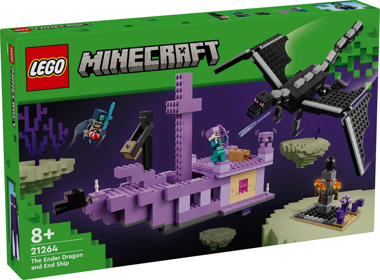 LEGO Minecraft - The Ender Dragon and End Ship (21264) LEGO