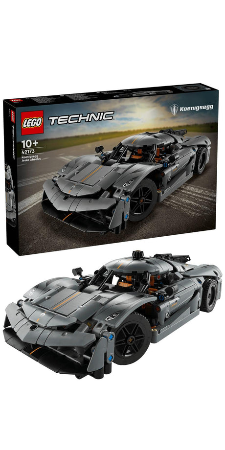 LEGO 42173 Technic Koenigsegg Jesko Absolut Super Sports Car in Gray