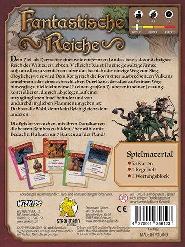 Fantastische Reiche Kortspil Tysk – Æskens bagside