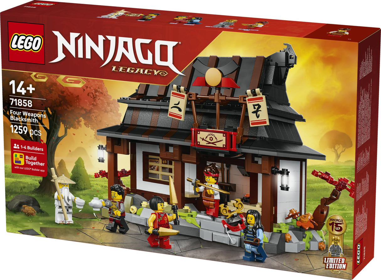 LEGO - Ninjago - Four Weapons Blacksmith 15th Anniversary (71858) LEGO