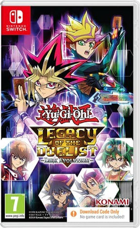 Yu-Gi-Oh! Legacy of the Duelist: Link Evolution (Code in a Box) – emballage