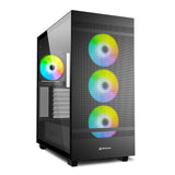 Sharkoon Rebel C50 RGB, tower case (black, tempered glass) Sharkoon