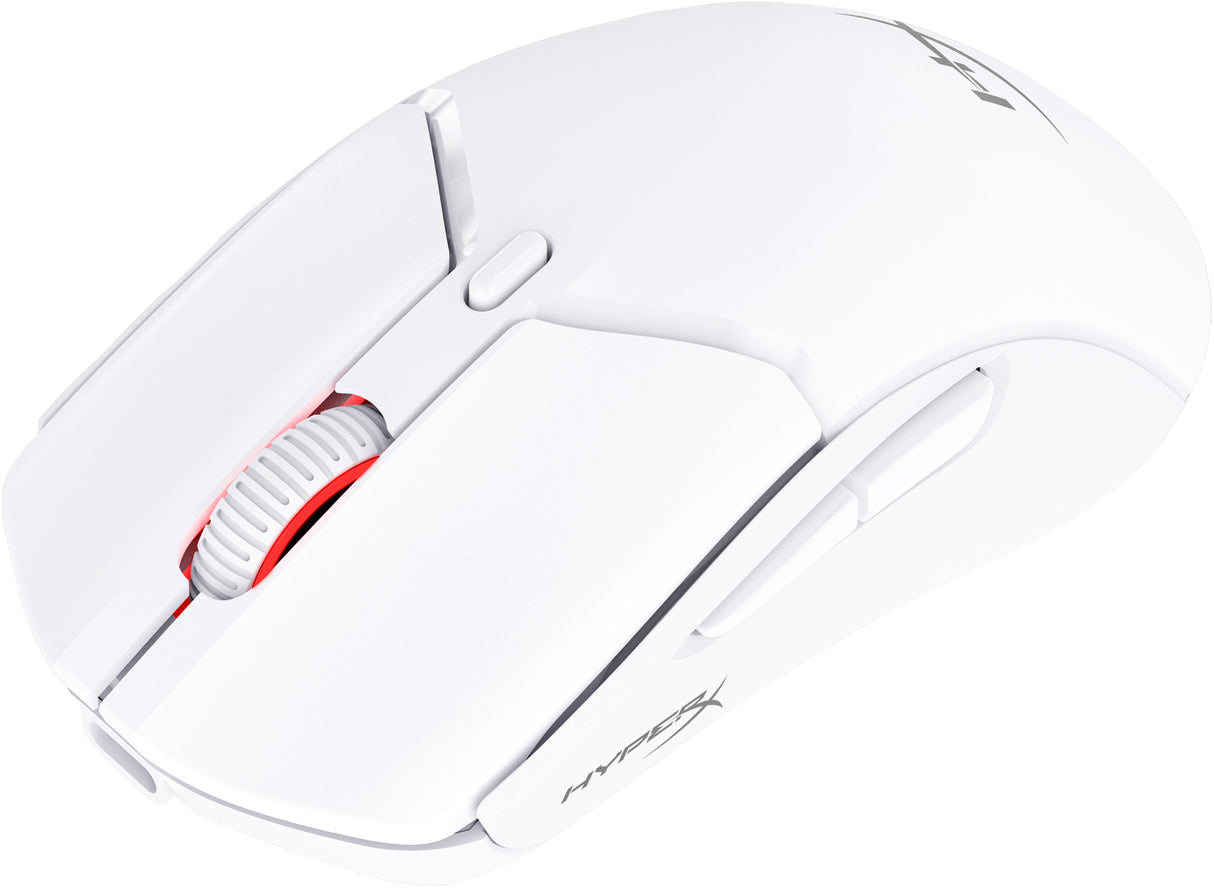 HyperX Pulsefire Haste 2 Mini Optisk Trådløs Kabling Hvid Hewlett-Packard