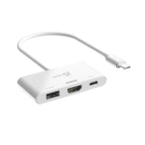 j5create JCA399-N – USB-C til HDMI 4K/144 Hz og USB – Adapter med USB-C-stik
