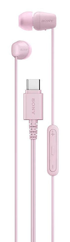Sony IER-EX15C – øretelefoner med USB-C – lyserød – produktbillede