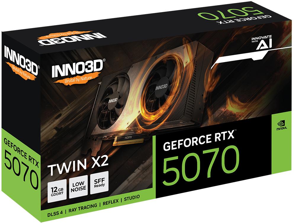Inno3D Geforce RTX 5070 TWIN X2 12GB InnoVISION Multimedia Technologies
