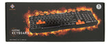 DELTACO GAMING GAM-024 Tastatur Membran Kabling Nordisk Deltaco