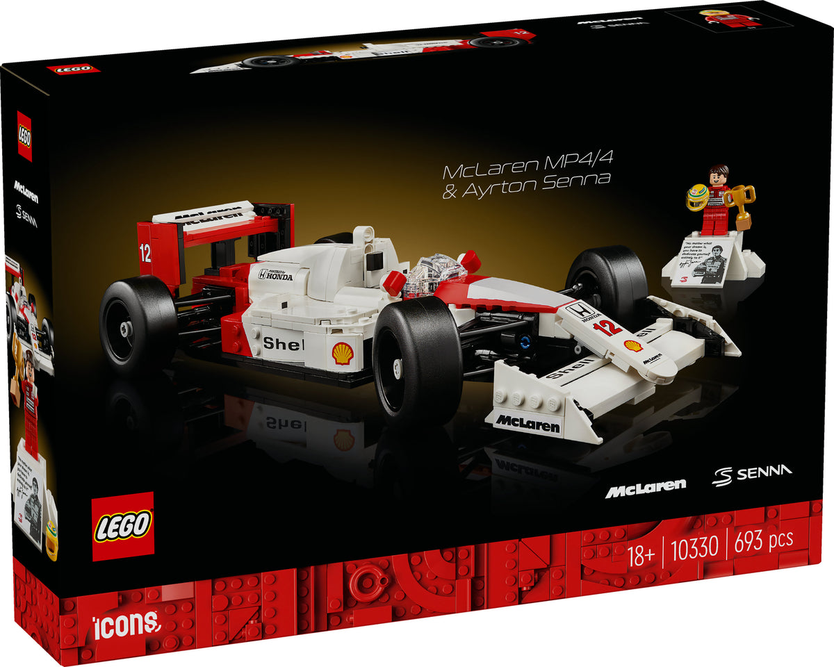 10330 LEGO 10330 Icons McLaren MP4/4 & Ayrton Senna – Geekd