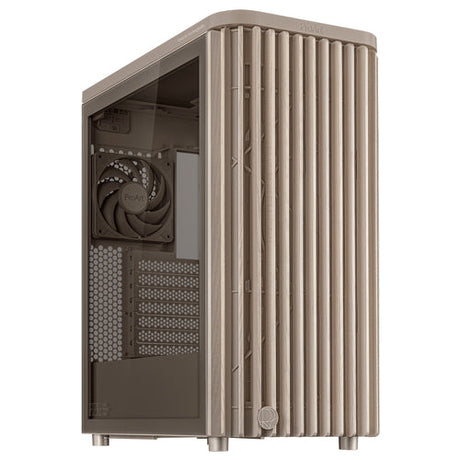 ASUS ProArt PA401 Wood Edition Beige - Tempered Glass Panel – set skråt forfra