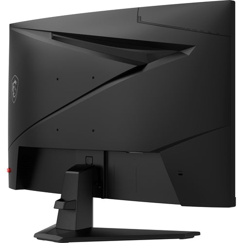 MSI MAG 275CQF E18 – 27″ buet WQHD-gamingskærm, 180 Hz – bagside set skråt