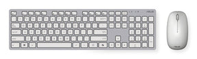 ASUS W5000 Wireless Keyboard and Mouse Set – taster og arbejdsflade set ovenfra