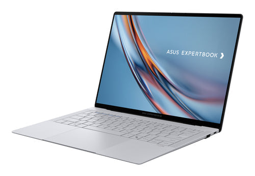 ASUS ExpertBook Ultra B9406CAA-TG0692X – set skråt forfra; tastaturlayout illustrativt