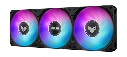 ASUS TUF Gaming LC III 360 ARGB LCD – set forfra (vinkel 2)