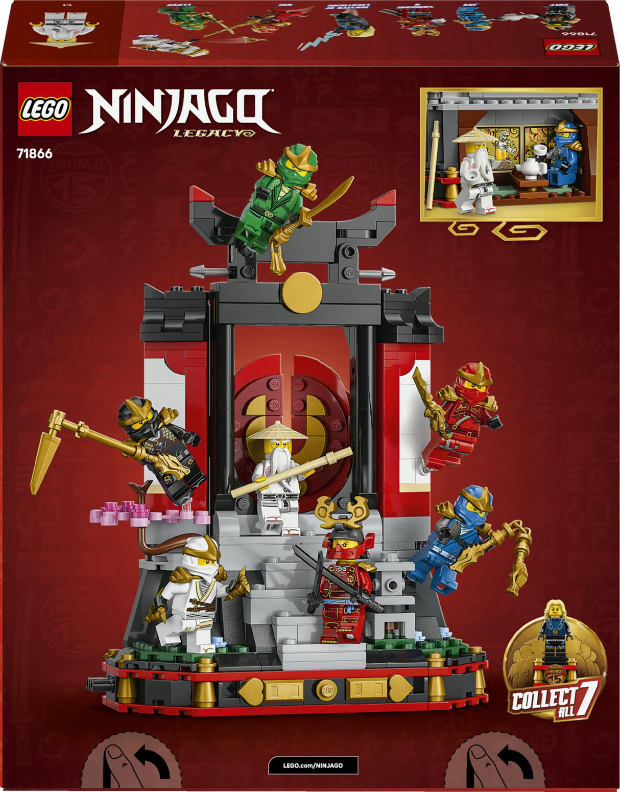 LEGO - Ninjago - Ninja Character Display 15th Anniversary (71866) LEGO