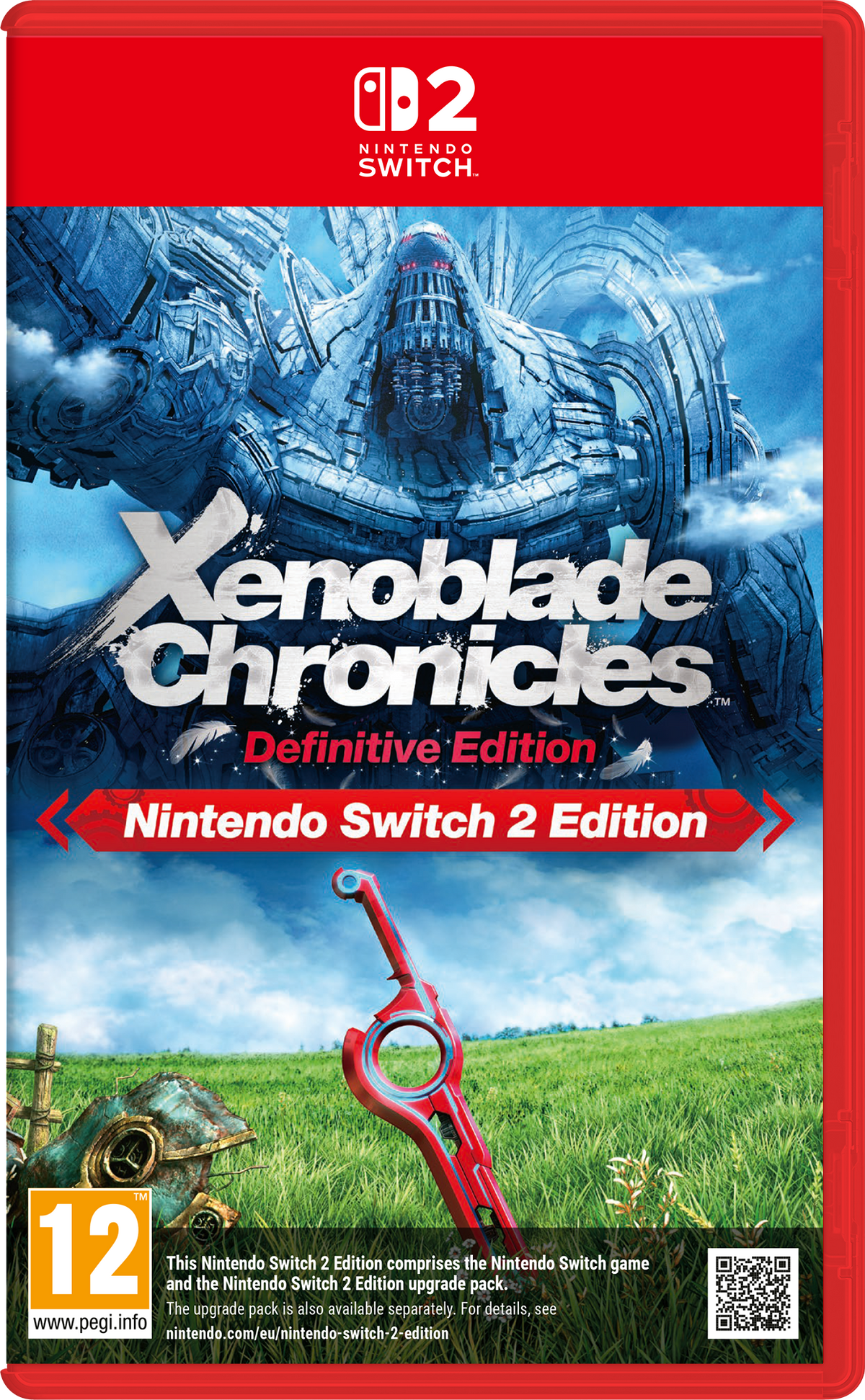 Xenoblade Chronicles Definitive Edition Switch 2 Edition – Switch 2 Edition-omslag