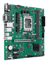 ASUS PRO H810M-C-CSM – micro-ATX bundkort – LGA1851 – bundkort set skråt forfra