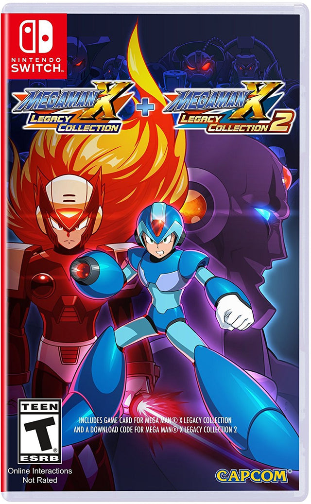 Mega Man X Legacy Collection 1 + 2 (Import) – Nintendo Switch – produktbillede