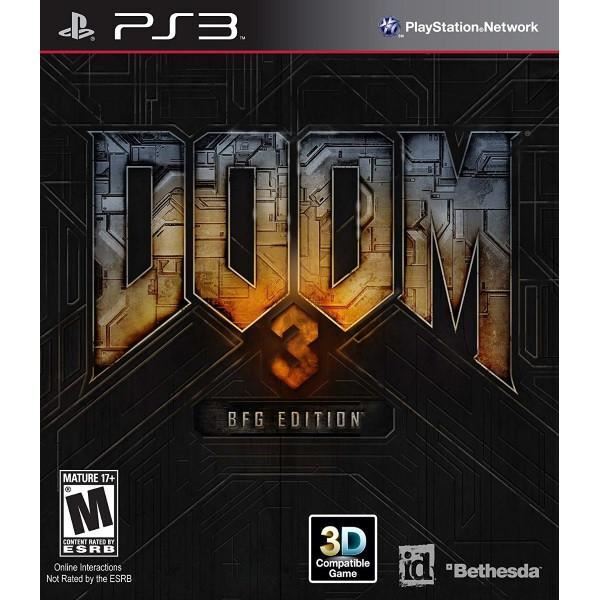 Doom 3 (BFG Edition) (Import) – PlayStation 3 – spilomslag