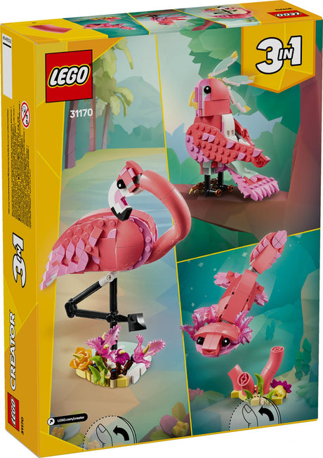 LEGO 31170 Creator 3-in-1 Pink Flamingo