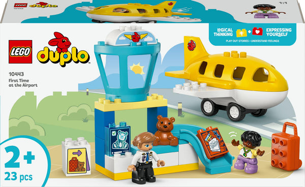 LEGO DUPLO Town – Första gången på flygplatsen