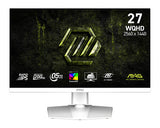 MSI MAG 274QRFWDE E20 – 27″ WQHD-gamingskærm, hvid – skærmens egenskaber