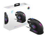 MSI VERSA PRO WIRELESS + Mouse Dock Pro gamingmus - sort - visning 8