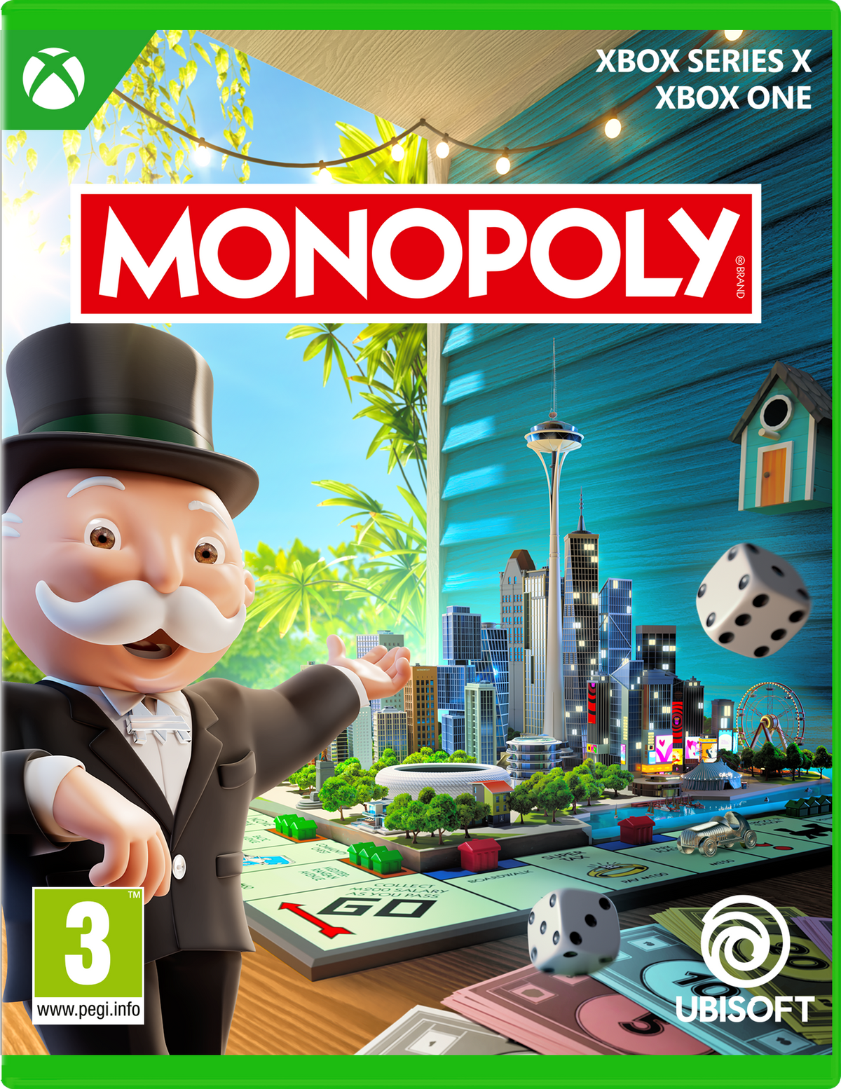Monopoly 2024 – Xbox One / Xbox Series X – spilomslag