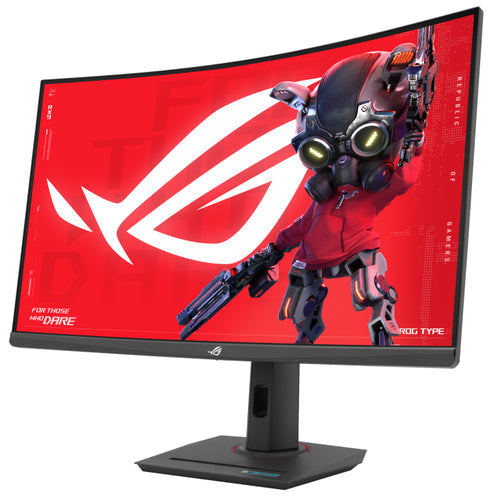 ASUS ROG Strix XG32WCMS – set skråt forfra