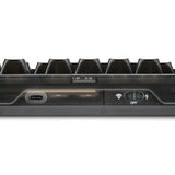 Sharkoon Crystal Shark tastatur – sort, KTT, tysk layout