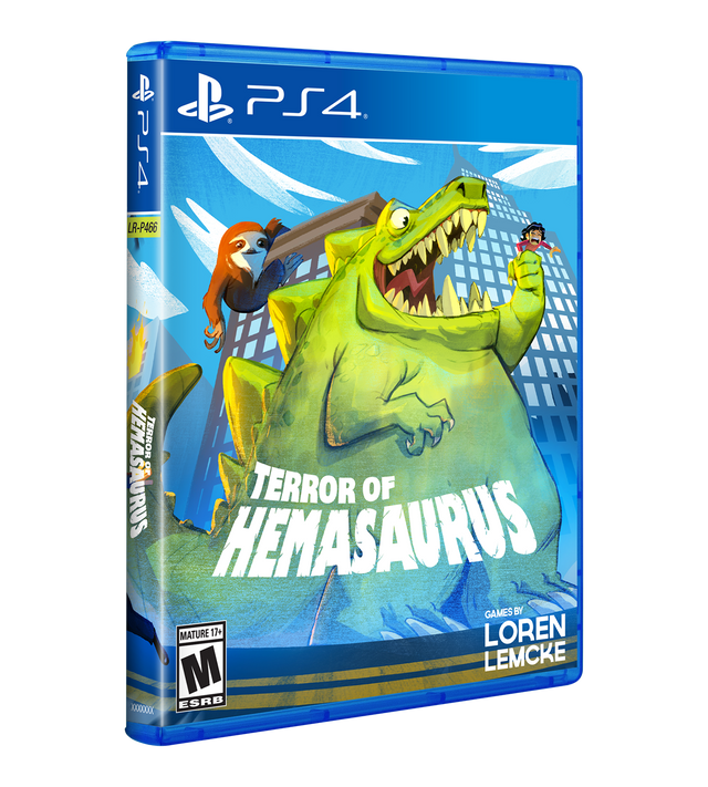 Terror of Hemasaurus (Limited Run) (Import) – PlayStation 4 – spilomslag