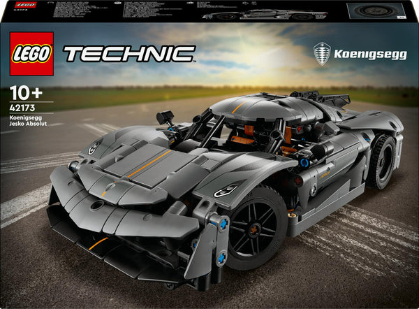 LEGO 42173 Technic Koenigsegg Jesko Absolute Supersportbil i Grå
