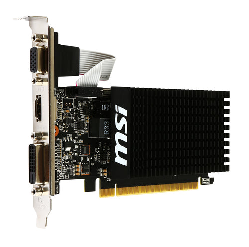 MSI GT 710 2GD3H LP – grafikkort med passiv køler