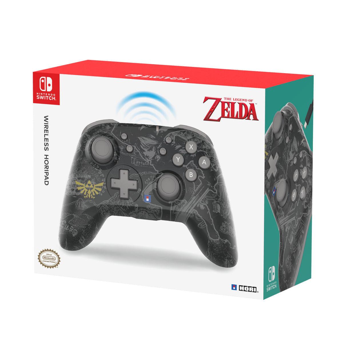 Hori HORIPAD Wireless (Zelda - Black & Grey) HORI