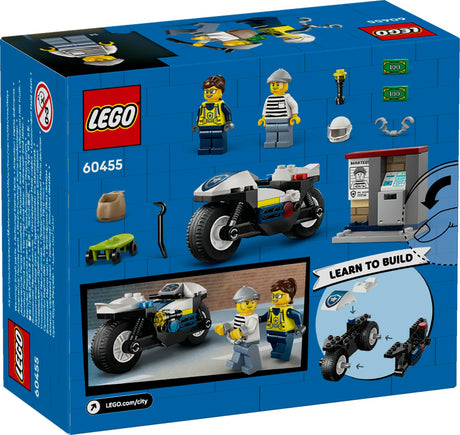 LEGO 60455 City Police Motorcycle Chase