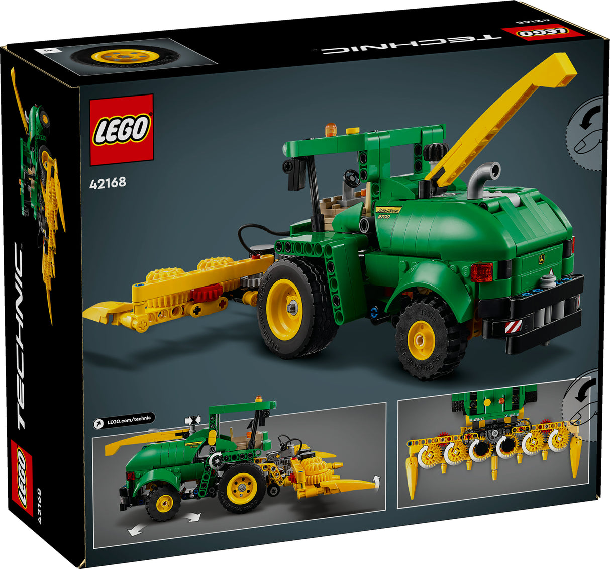 LEGO 42168 Technic John Deere 9700 Forage Harvester, construction toy LEGO