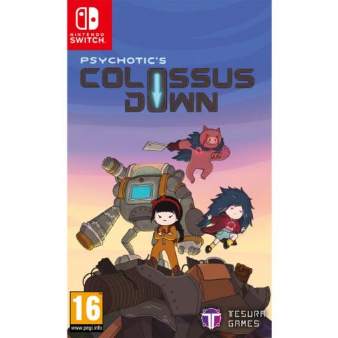 Colossus Down – forside til Nintendo Switch