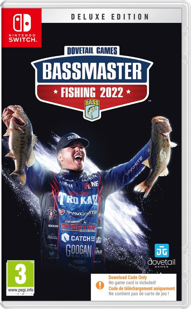 Bassmaster Fishing 2022 Deluxe Edition (Code in Box) – emballage