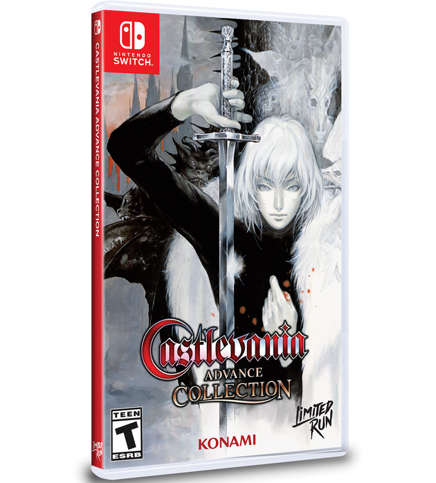 Castlevania Advance Collection - Aria of Sorrow Cover Limited Run