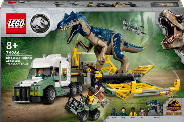 LEGO 76966 Jurassic World Dinosaur Missions: Allosaurus Transporter LEGO