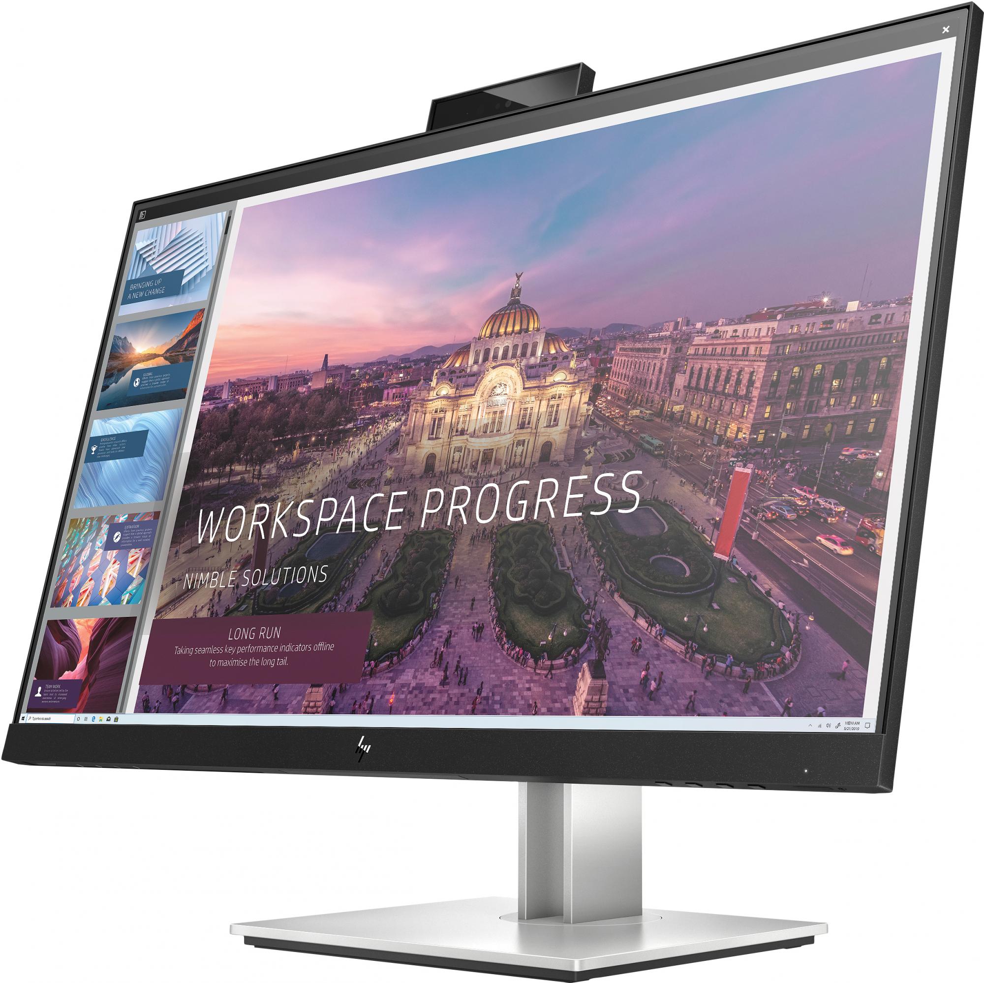 HP E24d G4 Advanced Docking Monitor 23.8 1920 x 1080 (Full HD) HDMI DisplayPort USB-C 60Hz Pivot Skærm Hewlett-Packard