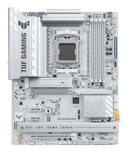 ASUS TUF Gaming B850-PRO WIFI7 W NEO – bundkortets sokkel og stik