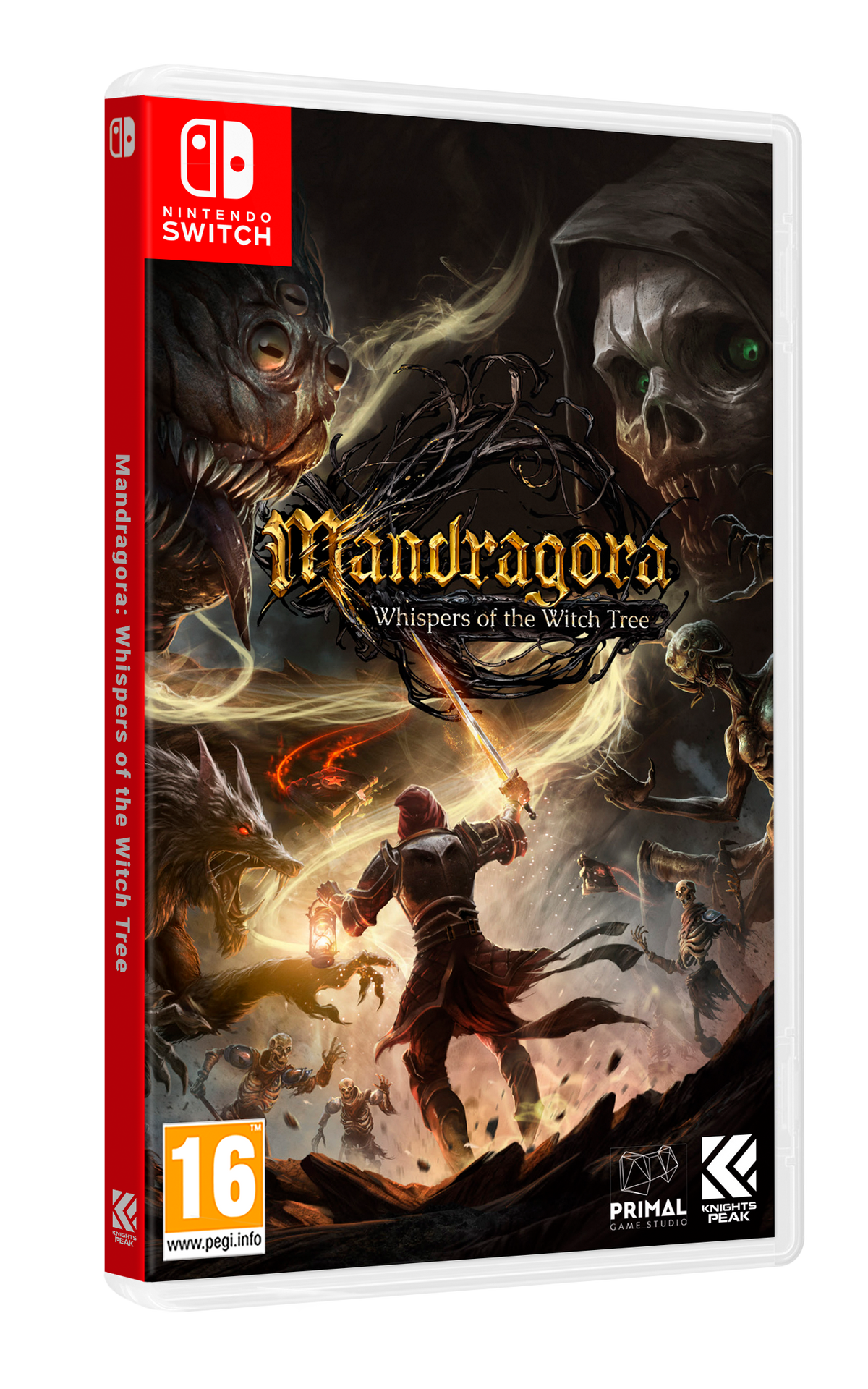 Mandragora: Whispers of the Witch Tree – Nintendo Switch – spilomslag