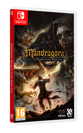 Mandragora: Whispers of the Witch Tree – Nintendo Switch – spilomslag