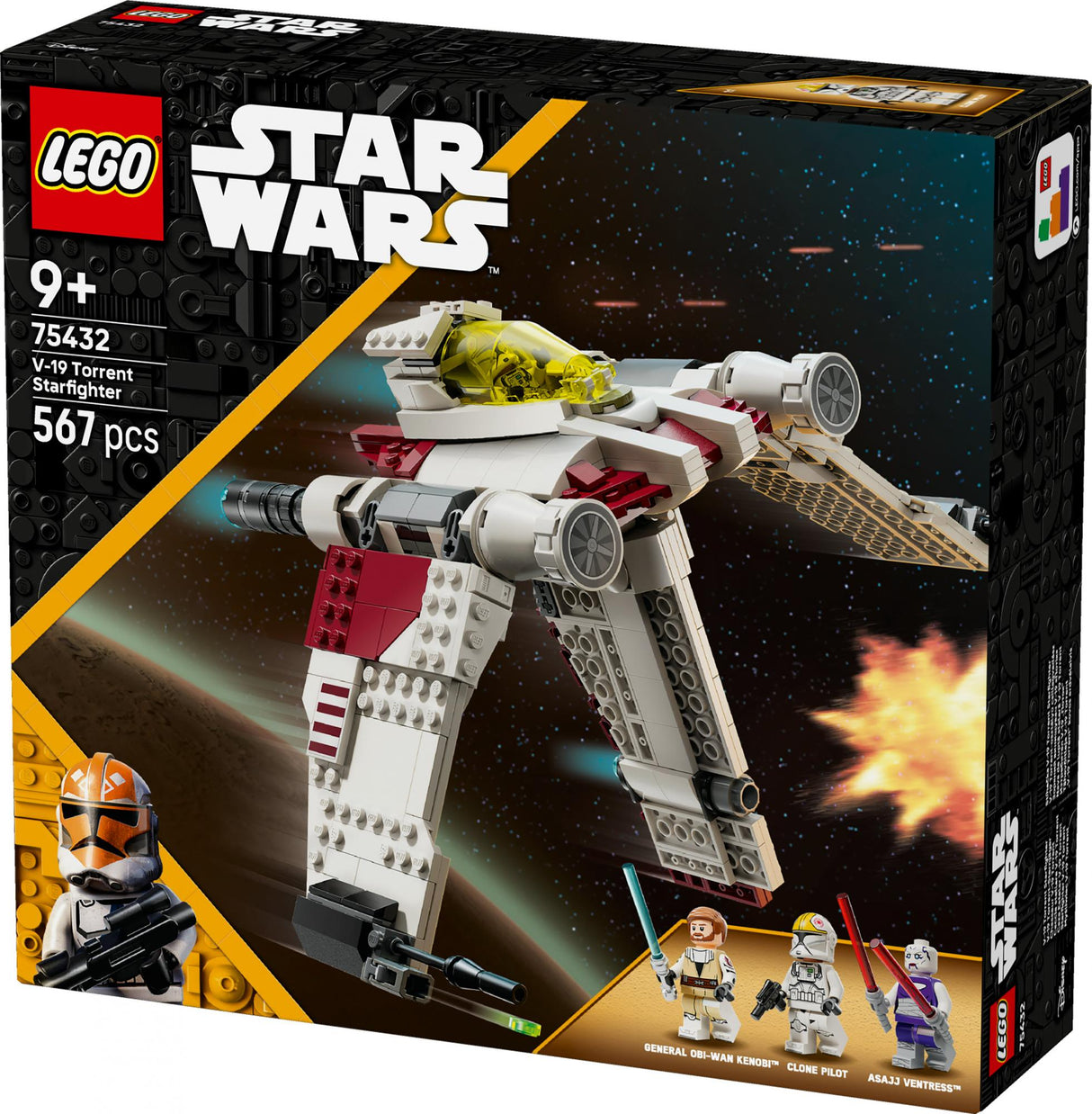 LEGO - Star Wars TM - V-19 Torrent Starfighter (75432) LEGO