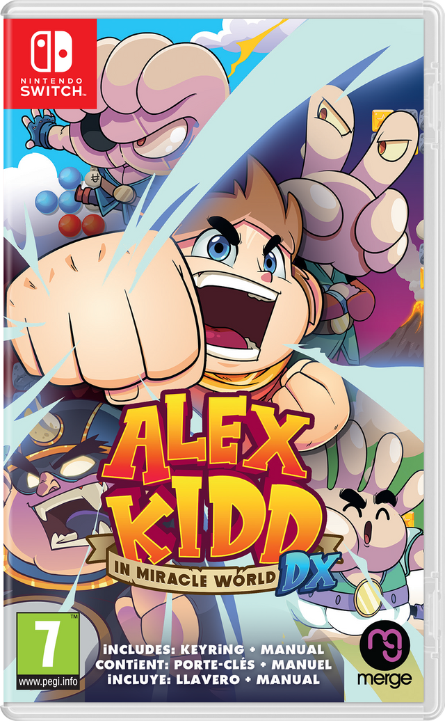 Alex Kidd in Miracle World DX – Nintendo Switch-emballage