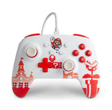 PowerA Enhanced Wired – Mario rød/hvid – Nintendo Switch – produktbillede 1