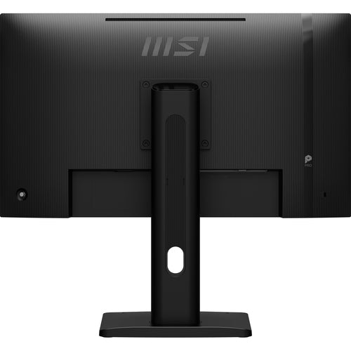 MSI PRO MP275PG E14 – 27″ skærm, 1920 × 1080, 144 Hz – bagside med stativ